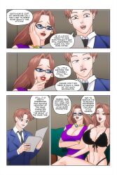 absurdres angela_smith_(daveyboysmith9) anna_smith_(daveyboysmith9) blue_eyes breasts brother_and_sister brown_eyes brown_hair cleavage comic david_smith_(daveyboysmith9) earrings glasses jewelry large_breasts lingerie long_hair mother_and_daughter mother_and_son necklace original purple_eyes red_lipstick short_hair sunglasses text underwear wadevezecha rating:Questionable score:32 user:daveyboysmith9