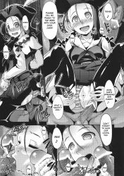 blush breasts buccaneer_(etrian_odyssey) censored clothed_sex comic dialogue empty_eyes etrian_odyssey fellatio femdom femsub group_sex handjob happy_trance hat heterosexual long_hair magic maledom multiple_boys multiple_doms multiple_penises open_mouth panties panty_pull pantyhose penis pirate pussy skirt skirt_lift small_breasts smile spread_legs spread_pussy striped_panties text torn_clothes underwear rating:Explicit score:56 user:Spirals