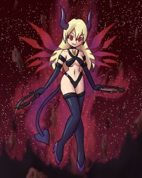 blonde_hair colette_brunel corruption demon demon_girl female_only femsub monster_girl mythkaz red_eyes succubus tales_of_(series) tales_of_symphonia rating:Questionable score:19 user:mythkaz