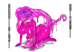 5_years_untranslated anal blue_hair breasts corruption drinking femsub hanging_breasts huge_breasts improvised_dildo kneeling lactation living_costume milking original sex short_hair slime staff text transformation translation_request zxc rating:Explicit score:24 user:TheGoodShank