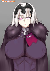 absurdres breasts empty_eyes expressionless fate/grand_order fate_(series) femsub jeanne_alter large_breasts pink_eyes short_hair solo wirberlwind rating:Questionable score:31 user:TheGoodShank
