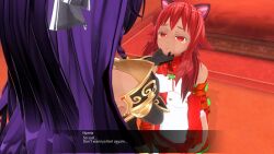 3d animal_ears breasts cat_girl empty_eyes femdom femsub happy_trance heart heart_eyes large_breasts original pervyfantasyproductions symbol_in_eyes text rating:Questionable score:7 user:Claire_Mahoney