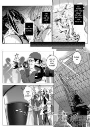 bottomless breast_sucking breasts comic cosplay duokuma exposed_chest female_only femsub ghost greyscale groping hard_translated hyoui_lover large_breasts masturbation monochrome multiple_girls nude orgasm possession tagme text topless translated underwear undressing yuri rating:Explicit score:5 user:L12@