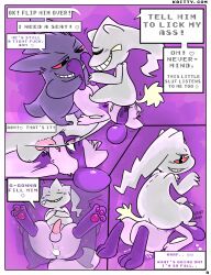 anal ass banette comic cum cum_in_ass evil_smile furry gengar ghost kaitty_(kaittycat) kaittycat licking lying male_only maledom malesub multiple_doms nintendo non-human_penis original penis pokemon pokemon_(creature) pokephilia riolu sex sitting_on_face smile text yaoi rating:Explicit score:32 user:Dozzy