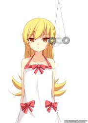 bakemonogatari blonde_hair female_only femsub long_hair monogatari_(series) shinobu_oshino yakai rating:questionable score: user:yakai