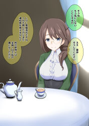 blue_eyes brown_hair empty_eyes glasses long_hair na_shacho original text translated rating:Questionable score:15 user:Mattlau04