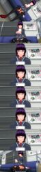 3d absurdres black_hair breasts brown_hair comic crossed_eyes custom_maid_3d_2 dialogue earrings empty_eyes expressionless female_only femsub jewelry kamen_writer_mc large_breasts purple_eyes ring_eyes school_uniform screenshot tech_control text translated rating:Safe score:11 user:Fushigiball