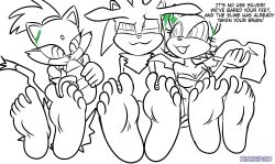 absurdres barefoot bat_girl bat_wings blaze_the_cat boots brain_injection cat_girl cleavage dialogue feet femdom femsub foot_focus furry gloves happy_trance hedgehog_boy holding_shoes hypnotized_hypnotist kimberco malesub open_mouth resisting ring_eyes rouge_the_bat silver_the_hedgehog slime smile sonic_the_hedgehog_(series) symbol_in_eyes text thigh_boots undressing wings rating:Questionable score:27 user:Pinkanator