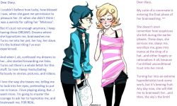 blonde_hair blue_hair blush caption caption_only femdom femsub glasses homestuck jane_crocker manip memory_alteration roxy_lalonde short_hair skirt sunt-ermico_(manipper) text western wink yuri rating:Safe score:108 user:Vallorn