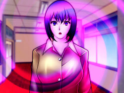 blue_hair clothed empty_eyes female_only femsub miura_hiromichi open_mouth original short_hair spiral surprised teacher rating:Questionable score:24 user:Sleepyhead97