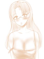  aurora_(jabberwocky) cleavage drool femsub glasses original smeef  rating:questionable score: user:jabberwocky