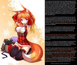  animal_ears caption drainedfoxy_(manipper) fatkewell female_pov femdom femsub fox_girl glowing glowing_eyes hypnotic_eyes hypnotic_massage looking_at_viewer manip massage orange_hair pov pov_sub purple_eyes text unaware  rating:safe score: user:drainedfoxy