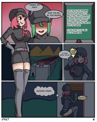 bottomless breasts comic empty_eyes evil_smile expressionless femsub idpet nintendo no_panties nude pink_hair pokemon pokemon_heartgold_and_soulsilver smile split_personality team_rocket team_rocket_grunt text topless whitney rating:Questionable score:34 user:IDPet