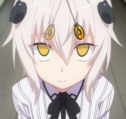 empty_eyes female_only femsub happy_trance high_school_dxd icontrol_(manipper) koneko_toujou manip pendulum school_uniform screenshot short_hair smile solo white_hair yellow_eyes rating:questionable score: user:icontrol