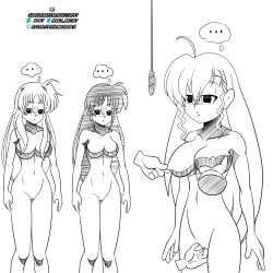 bottomless breast_grab breasts empty_eyes expressionless fate_testarossa femsub idpet long_hair magical_girl_lyrical_nanoha monochrome mother_and_daughter nanoha_takamachi nude open_mouth pendulum topless vivio_takamachi rating:Explicit score:27 user:IDPet
