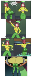 alien ass ass_focus bodysuit breasts chicken_pose dancing death dlobo777 drool expressionless femsub glowing_eyes green_eyes helmet hypnotic_accessory jimmy_neutron_(series) large_ass large_breasts long_hair malty_melromarc open_mouth pet_play poultra red_hair sequence the_rising_of_the_shield_hero tight_clothing twerk vore yolkian rating:Explicit score:30 user:random101
