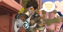 3d absurdres ljublana overwatch sombra_(overwatch) text tracer rating:Safe score:16 user:LJUBLANA