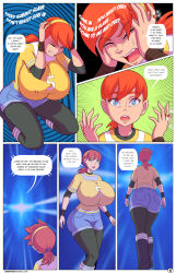 april_o'neil arabatos ass blue_eyes breasts comic femsub huge_breasts hypnotic_accessory legs maledom ponytail red_hair resisting spiral_eyes symbol_in_eyes teenage_mutant_ninja_turtles text tomboy western rating:Questionable score:165 user:daveyboysmith9