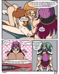 all_fours barefoot bottomless breasts collar comic dialogue dog_pose empty_eyes expressionless feet femdom femsub fire_emblem fire_emblem_three_houses happy_trance hypnotized_hypnotist idpet leash licking loki_(fire_emblem_heroes) milf naga_(fire_emblem) nintendo no_panties nude open_mouth pet_play pregnant pussy sleepy sothis_(fire_emblem_three_houses) text topless twintails unaware yune rating:Explicit score:17 user:IDPet