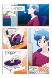 absurdres blue_eyes blue_hair comic female_only sailor_mercury sailor_moon_(series) spiral text unaware wadevezecha rating:Questionable score:45 user:daveyboysmith9