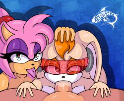  amy_rose bimbofication brain_drain cream_the_rabbit eye_roll fellatio femdom femsub furry green_eyes hypnotic_accessory hypnotic_eyes hypnotic_screen penis renegade-157 sonic_the_hedgehog_(series) tongue_out visor  rating:explicit score: user:jimin