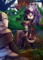 blonde_hair breasts camilla_(fire_emblem_fates) coils disney elise_(fire_emblem) femsub fire_emblem fire_emblem_fates kaa kaa_eyes lairreverenteboladepelos nintendo ribbon snake the_jungle_book twintails rating:Safe score:115 user:KAAXMANCUB