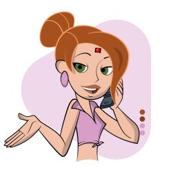 cell_phone crop_top disney earrings female_only femsub green_eyes hair_buns happy_trance kim_possible kim_possible_(series) microchip midriff noor69 open_mouth phone ponytail red_hair short_hair simple_background single_hair_bun smile solo tech_control white_background rating:Safe score:44 user:teso