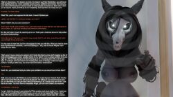 3d caption femdom furry humor hypnotic_eyes looking_at_viewer manip pov pov_sub scp-1471 scp_foundation spiral text thalarynth_(manipper) wholesome rating:Explicit score:27 user:Thalarynth
