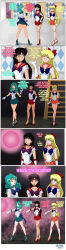 black_hair blonde_hair comic dialogue dlobo777 femsub green_hair long_hair sailor_mars sailor_moon_(series) sailor_neptune sailor_venus spiral_eyes text zombie_walk rating:Questionable score:38 user:Proyecto38