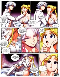 ass bed blonde_hair blue_eyes breasts chin_hold cleavage comic dazed dress empty_eyes expressionless femsub gloves heterosexual hypnotic_eyes jadenkaiba large_breasts magic maledom navel open_mouth opera_gloves prince_demande purple_eyes sailor_moon sailor_moon_(series) smile text thighhighs twintails white_hair rating:Questionable score:117 user:GreatestFiend
