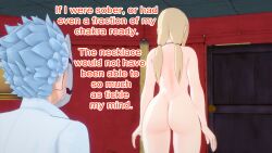 3d ass aware blonde_hair blue_hair bottomless clothed dialogue dogdog english_text femsub mask naruto_(series) nude sleeping standing text topless tsunade rating:Explicit score:0 user:Bootyhunter69