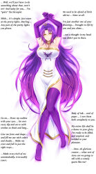 absurdres breasts caption caption_only clothed collar crown dakimakura dress female_only femdom gloves hawkeye_(writer) jewelry large_breasts manip opera_gloves original pov pov_sub purple_hair queen queen_lindabelle_(hawkeye) razu-draws royalty smile submissive_hypnotist text thighhighs very_long_hair yellow_eyes rating:Questionable score:39 user:Hawkeye