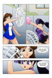 black_hair cheerleader comic expressionless femdom femsub kodachi_kuno large_breasts open_mouth ranma_1/2 spiral_eyes symbol_in_eyes text turning_the_tables ukyo_kuonji wadevezecha whitewash_eyes rating:Questionable score:39 user:Lumitiel