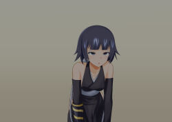 bare_shoulders black_hair bleach clothed dialogue drool expressionless female_only femdom femsub japanese_text leaning_forward long_hair na_shacho slouching soi_fon solo text translated twintails rating:Questionable score:11 user:Mattlau04