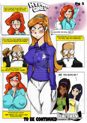 amber_(horseland) blonde_hair breasts chloe_stilton comic empty_eyes expressionless femsub green_eyes headband horseland jasmine_(horseland) large_breasts long_hair maledom multiple_girls original pendulum powerman2000 red_hair sketch stage_hypnosis text traditional zoey_stilton rating:Questionable score:62 user:Master