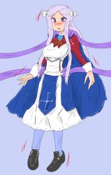 absurdres blush dressing femsub floating glowing glowing_eyes hypnotic_tentacle original purple_eyes purple_hair quinella sword_art_online tentacles the_purple_desire_(lazyelf) thighhighs zronku rating:Safe score:22 user:viltai