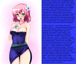 caption femdom femsub final_fantasy final_fantasy_v flower green_eyes heart heart_eyes lenna_charlotte_tycoon necklace pink_hair potion pussy_juice shin0507 spacemedafighterx_(manipper) symbol_in_eyes text tongue rating:Questionable score:97 user:SpaceMedafighterX