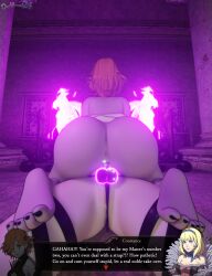 breasts constance_von_nuvelle dildo dochaunt english_text femdom femsub fire_emblem fire_emblem_three_houses hypnotized_dom kronya kronya_outfit nintendo nipples strap-on tagme text yuri rating:Explicit score:22 user:Xotoj