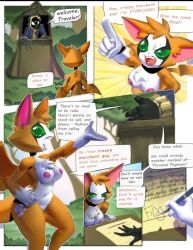 breasts comic deadlocked dust_an_elysian_tail fidget green_eyes nipples nude sereth size_difference tagme text wings rating:Explicit score:26 user:kirbysuper123