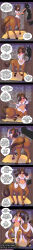 before_and_after breast_expansion breasts brown_hair centaur comic feminization femsub harem_outfit hooves horse_girl jewelry multiple_girls original penis ponytail pregnant pussy sequence tail text thetransformistress transformation transgender tsundere unaware virgin wholesome rating:Explicit score:64 user:vinegrape