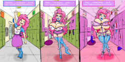 absurdres ass ass_expansion before_and_after bimbofication bradtanker3 brain_drain breast_expansion breasts condom cum dildo empty_eyes equestria_girls erect_nipples erect_nipples_under_clothes femsub huge_breasts huge_lips lip_expansion lipstick mind_break my_little_pony nipples open_mouth panties pink_hair pinkie_pie puckered_lips pussy text used_condom rating:Questionable score:72 user:Bradtanker3