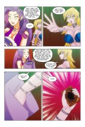 alexis_rhodes arm_bands bare_shoulders blonde_hair blue_eyes brown_eyes cleavage collar comic dress empty_eyes equestria_girls femsub harem_outfit large_breasts long_hair my_little_pony necklace purple_hair rarity smile symbol_in_eyes text wadevezecha yu-gi-oh! yu-gi-oh!_gx rating:Explicit score:30 user:daveyboysmith9