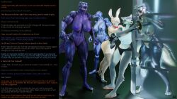 3d aphrodisiac bethany_(thalarynth) breasts bunny_girl caption carmen_(thalarynth) crocodile_girl dialogue furry harem heather_(thalarynth) humor manip multiple_subs muscle_girl original pov pov_dom scalie story sue_(thalarynth) text thalarynth_(manipper) wolf_girl rating:Explicit score:13 user:Thalarynth