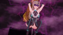 3d animated armpits arms_above_head black_hair blush boots bottomless bouncing_breasts brain_drain brown_hair cables cleavage corruption dildo electricity erect_nipples erect_nipples_under_clothes female_only femsub gloves glowing headphones ice_sphere_(frozen_oyu) koikatsu! large_breasts leotard long_hair moawi1 multicolored_hair open_mouth orgasm original pussy pussy_juice resisting restrained solo spread_legs squatting squirting tech_control thigh_boots thighhighs torn_clothes video visor wires rating:Explicit score:8 user:VortexMaster