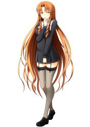 brown_eyes brown_hair chizuru_nabe female_only long_hair negima!_magister_negi_magi school_uniform solo thighhighs vahn_yourdoom rating:safe score: user:vahn_yourdoom