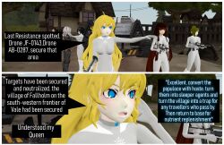 3d absurdres collar comic female_only femsub graybot harem multiple_girls rwby tagme tech_control tepmarmy text yang_xiao_long rating:Questionable score:10 user:BlueMonday1984