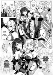 bottomless breast_sucking breasts comic cosplay duokuma exposed_chest fate/grand_order fate_(series) female_only femsub ghost greyscale groping hard_translated hyoui_lover large_breasts masturbation monochrome multiple_girls nude orgasm original possession tagme text topless translated underwear undressing yuri rating:Explicit score:18 user:L12@