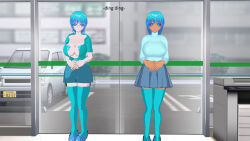 3d 3d_custom_girl alien blue_hair glasses julienx manip text theheckle_(manipper) rating:Questionable score:9 user:theheckle