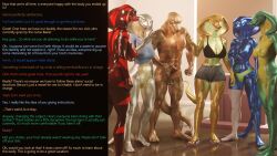 3d alien arden_(thalarynth) baxie_(thalarynth) becca_(thalarynth) caption del_(thalarynth) dialogue erection furry lizard_boy muscle_boy original possessed_becca_(thalarynth) possession scalie snake_girl story text thalarynth_(manipper) undressing rating:Explicit score:13 user:Thalarynth