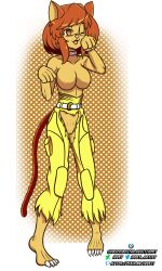 animal_ears april_o'neil cat_girl claws clothed_exposure collar empty_eyes femsub furry happy_trance idpet short_hair tail tech_control teenage_mutant_ninja_turtles transformation rating:Questionable score:9 user:IDPet